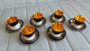 Sada 6-ti hrníčků na kávu - porcelanka Stružné