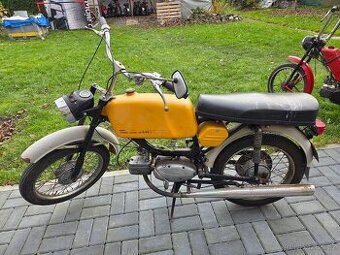 Jawa 23 Mustang bez TP, žlutý původní zachovalý 5.