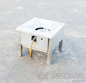 Plynová stolička gastro 7,7kW nerez /litina na PB