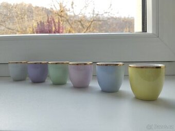 retro barevné panáčky Brusel - 50.léta