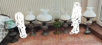nabízím 8ks krásných petrolejových lamp