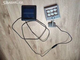 Solární světlo do interiéru + solární panel exteriér