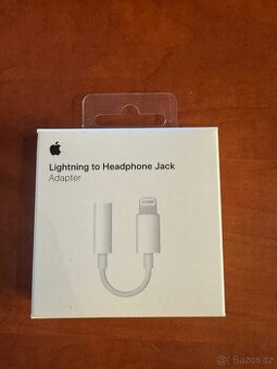 Prodám Apple Lightning adaptér pro 3,5mm sluchátkový jack