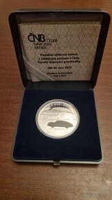 stříbrná mince Osobní automobil Tatra 603 proof