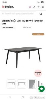 Jidelni set Rowico+Kave Home