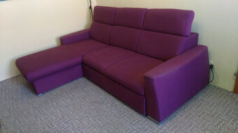Sedací souprava - rohová - úložný prostor -rozkládací