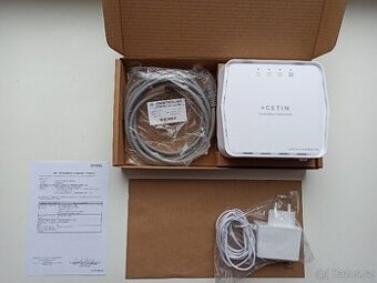 Síťový Modem Zyxel/Cetin + zesilovač signálu v jednom - 1