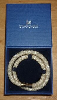 Béžový náramek s krystaly Swarovski
