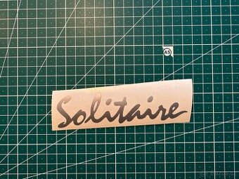 Nalepka Solitaire Skoda Favorit/Forman