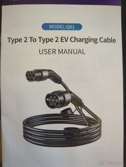 Elektro nabíječka QIAO EV Charging cable Q61, Nová