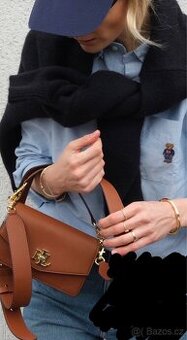 Kožená kabelka Ralph Lauren