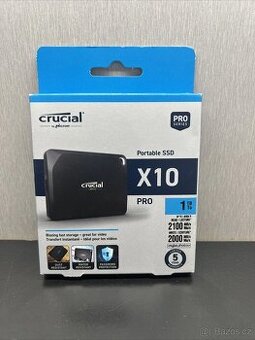 Nový SSD disk Crucial X10 Pro 1TB