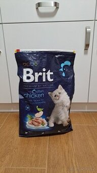 Granule pro koťata do 1 roku Brit chicken 2,5 kg