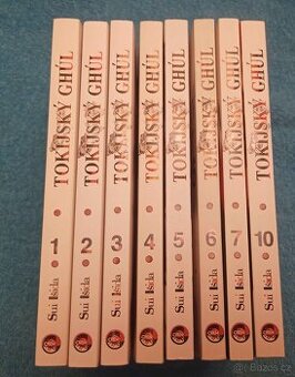 Prodám mangu Tokijský ghúl směs 8 knih