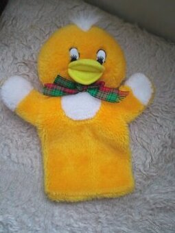 Plyšový maňásek -kačenka