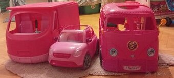 Karavany a Auto pro Barbie