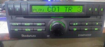 Prodám originální autorádio škoda symphony na cd