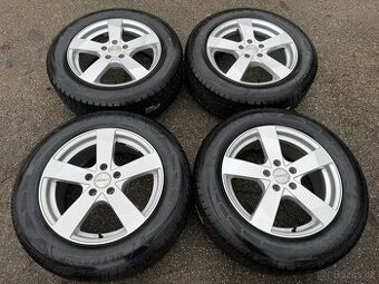 Alu 17" 5x112 zimní KodiaQ 90%, TOP stav , TOP cena