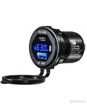 USB nabíječka Sefis 45W USB-A QC 3.0 18W