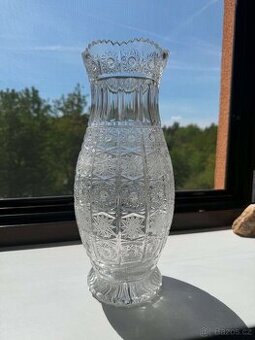Prodám vázu Bohemia Crystal 35 cm