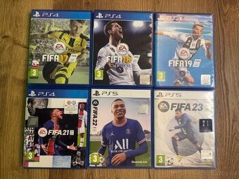 Hry PS4 / PS5 Fifa 17 18 19 21 22 23