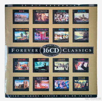 Forever Classics – Velká kolekce 16 CD klasické hudby