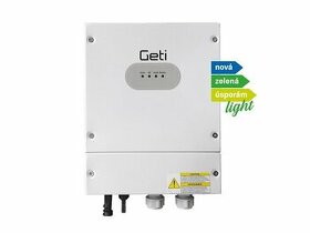 Solární regulátor MPPT GETI GWH01 4kW (pro FV ohřev vody)