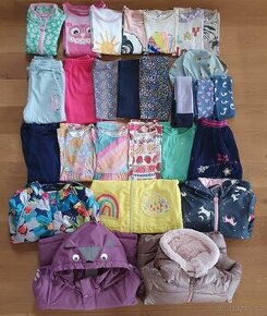 Oblečení pro holku 3-4 roky 30 kusů - 1