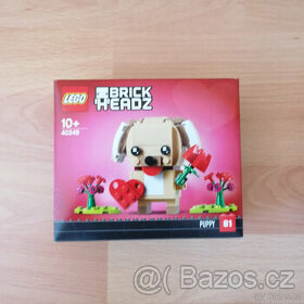 LEGO BrickHeadz 40349 Valentýnské štěňátko