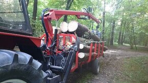 Vyvážečka dřeva za traktor