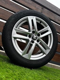 Alu kola 5x112 r17 s pneu (742s)