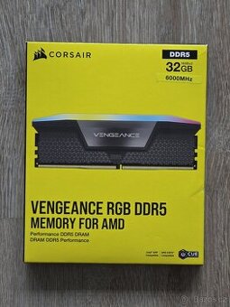 Corsair 32GB KIT DDR5 6000 MT/s CL30 Vengeance RGB Grey EXPO