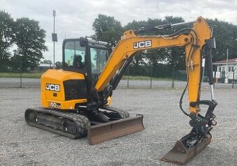 Prodám 5 tun. rýpadlo 2022 JCB 50 Z - 2 s hydraulickou svah.
