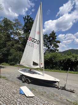 Plachetnice Laser - Olympijská třída, skvělý stav
