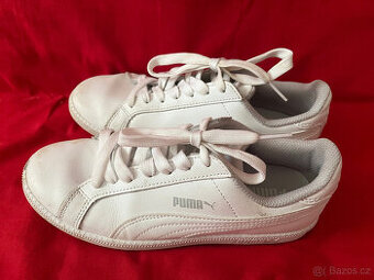 Prodám bílé tenisky zn.PUMA v.36 - 1