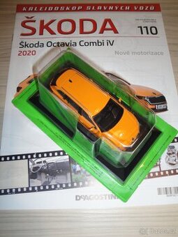 Prodám modely Kaleidoskop slavných vozů ŠKODA 1:43