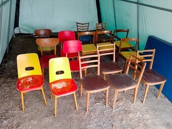 Židle retro 30kusu