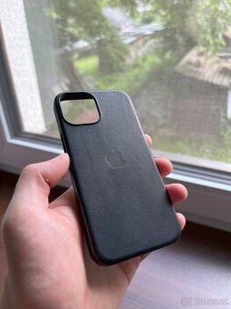 Apple iPhone 13 Mini Leather Case -- originální kožený kryt