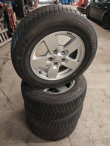 OEM disky kola Jeep 7,5x17 ET43.8 + PNEU Nexen 245/65R17