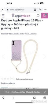Kryt iPhone 16 plus - 1