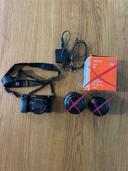 Sony Alpha 6000 tělo + základní objektiv