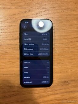 IPHONE 15 256GB BLACK