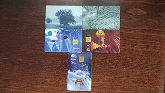 Telefonní karty mix 3