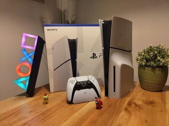 PS5 Slim s mechanikou, špičkový stav
