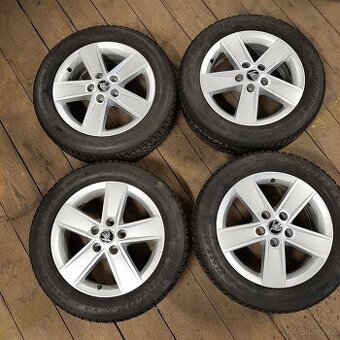 Zimní sada - Alu 6Jx16 ET48, 5x112 pneu 205/55R16