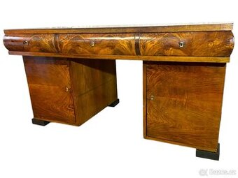 Starožitný pracovní stůl – vrcholné Art Deco