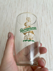Retro sklenička Staropramen