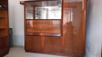 Retro skříň obývací stěna