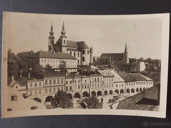 Litomyšl - náměstí s podloubím