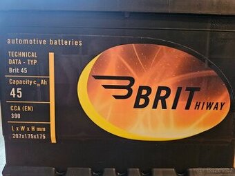 BRIT 45 Autobaterie